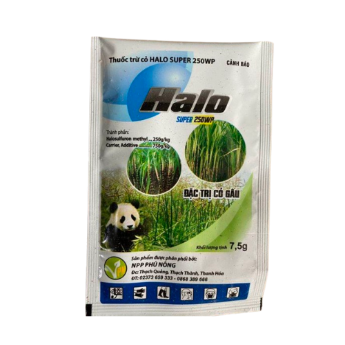 Thuốc đặc trị cỏ gấu Halo Super - gói 7.5gr